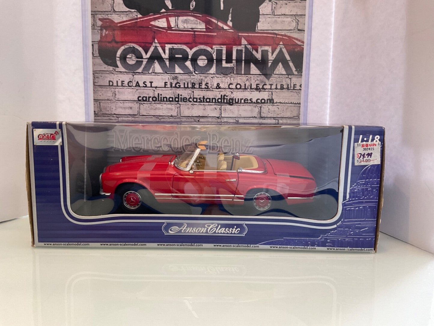 1:18 ANSON CLASSIC MERCEDES-BENZ 280 SL CDF 7462