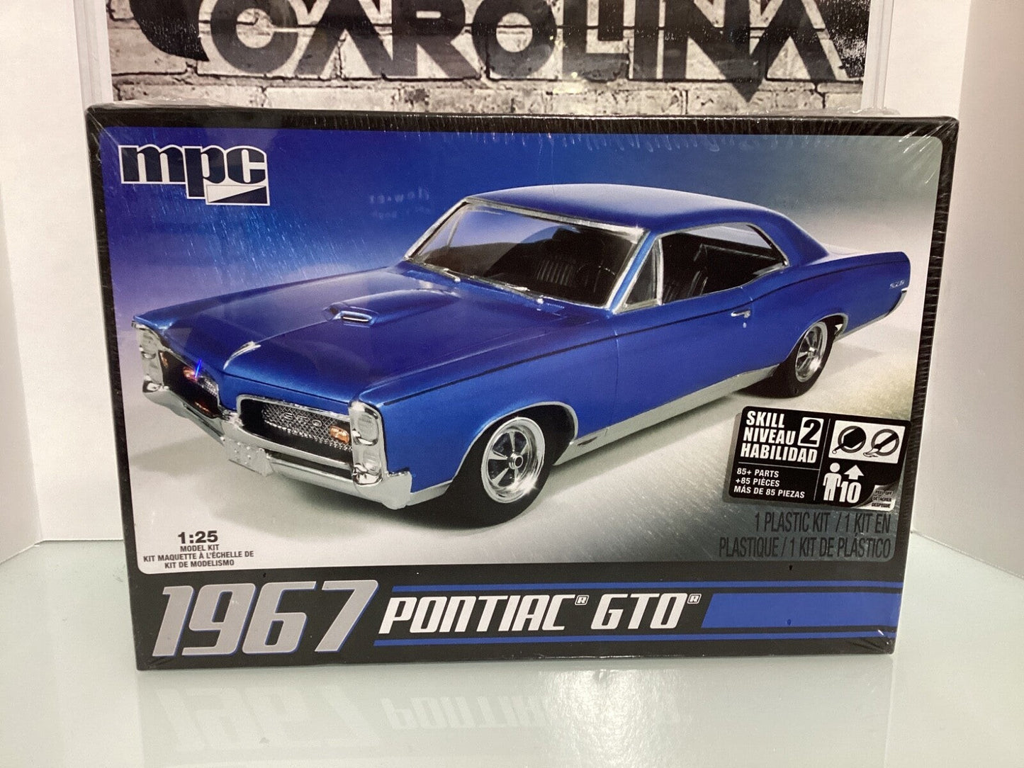1967 Pontiac GTO MPC 710L/12 Car Plastic Model Kit New In Sealed Box 1/25 Scale