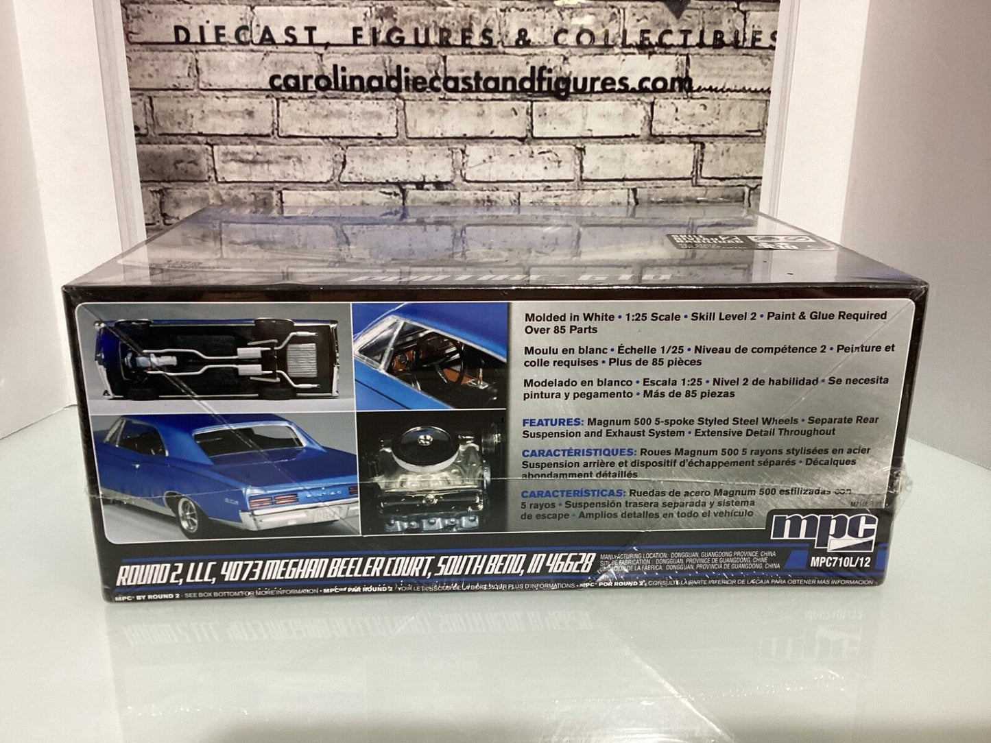 1967 Pontiac GTO MPC 710L/12 Car Plastic Model Kit New In Sealed Box 1/25 Scale