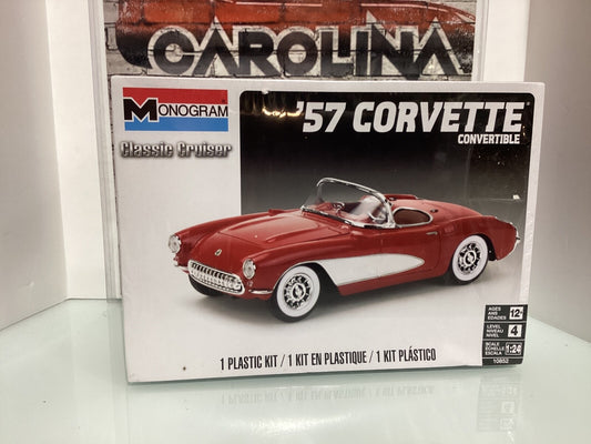 1/24 REVELL MONOGRAM 57 CHEVY CORVETTE CLASSIC CRUISER STREET ROD  Sealed