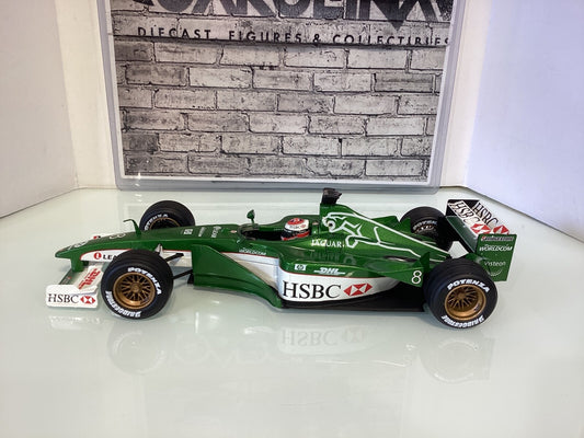 1/18 HotWheels 2000 Jaguar F1 HSBC #8